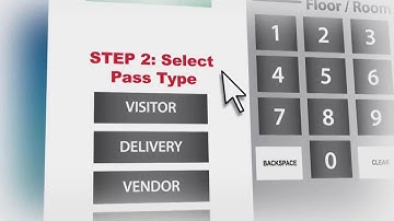 The TEMPbadge Visitor Management System VMS