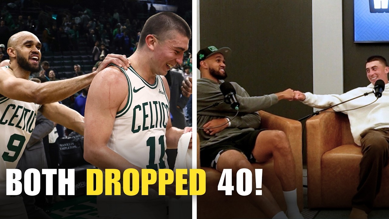 Derrick & Payton Talk Scoring 40 On The Same Night!