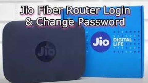 #jiofiber  Jio fiber router  password Change. ||. Just in two min 💯.