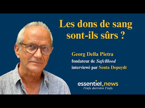 Are blood donations safe? Georg Della Pietra, Safe Blood