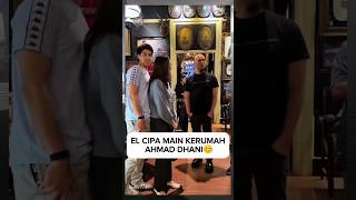 el cipa main kerumah ahmad dhani dan mulan #elrumi #syifahadju #shorth