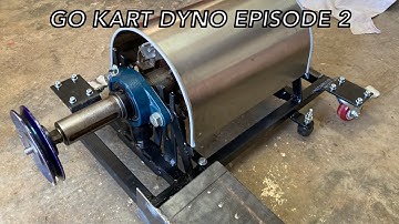 Homemade Go Kart Hub Style Inertia Dyno Episode 2 | Main frame