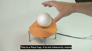 Mechanical Paul trap demo