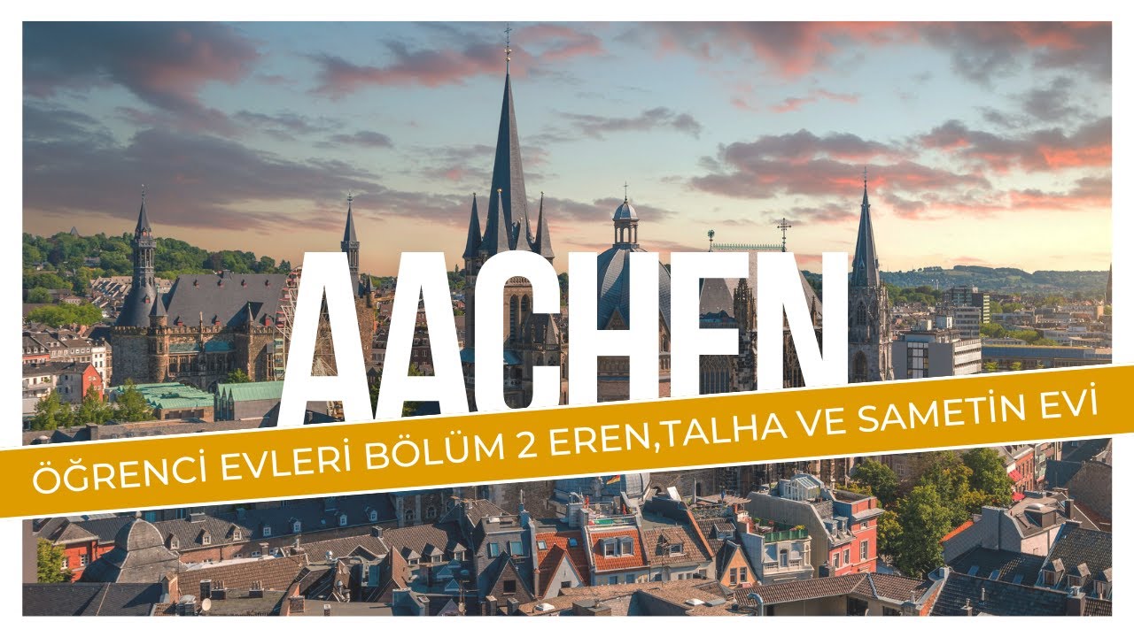 Aachen Öğrenci Evleri Bölüm-2 Talha,Eren ve Samet'in Evi #aachen #konaklama