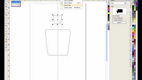 Coreldraw to photoshop and saved and exported as a psd file