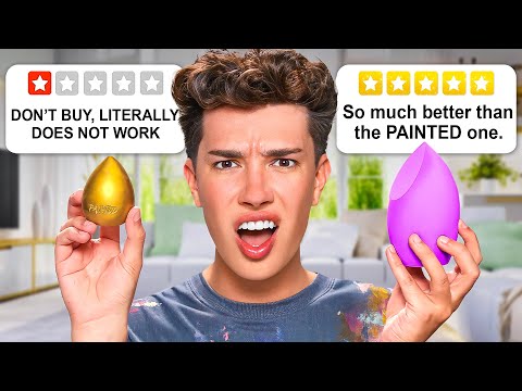 James Charles style beauty makeup tutorial thumbnail example for James Charles thumbnail style
