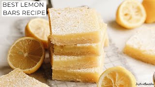 The  BEST Lemon Bars Recipe (Lemon Squares)
