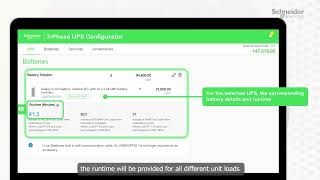 Navigation of UPS & Batteries in 3-Phase UPS Config