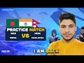 FREE FIRE INDIA VS MENA SERVER BIGGEST CLASH WAR PRACTICE MATCHES   - FREE FIRE LIVE