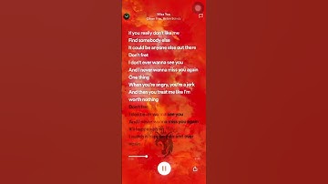 Thumbnail of Song: (Miss You) By (Oliver Tree, Robin Schulz) #spotify #music #shorts