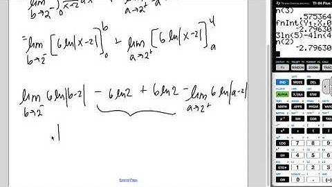6.13 BC ONLY Improper Integrals