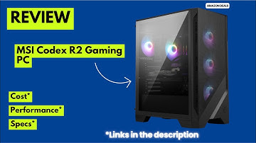 MSI Codex R2 Gaming PC Review | Intel i5-14400F + RTX 5060 | Best Mid-Range Gaming Desktop 2025