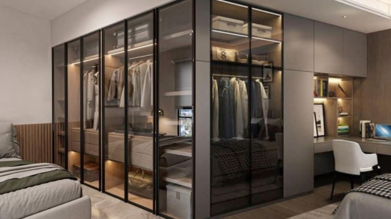 Latest 60 Sliding Wardrobe Designs with Dressing Unit | Modern Cupboard Decoration Ideas 2025