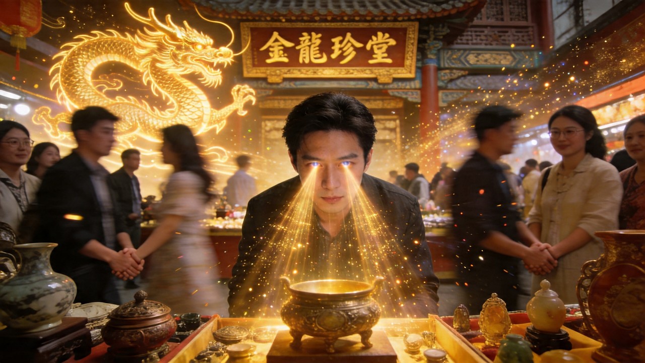 财神眼开光：穷小子逆袭，鉴宝惊艳女神！