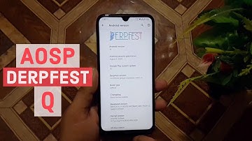 Install AOSP DerpFest Q Official On All Phones!