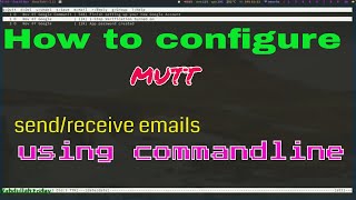 Celebrity Mutt | Email Client that sucks less | How to use email from a Terminal | Send & receive mail in CLI Wealth