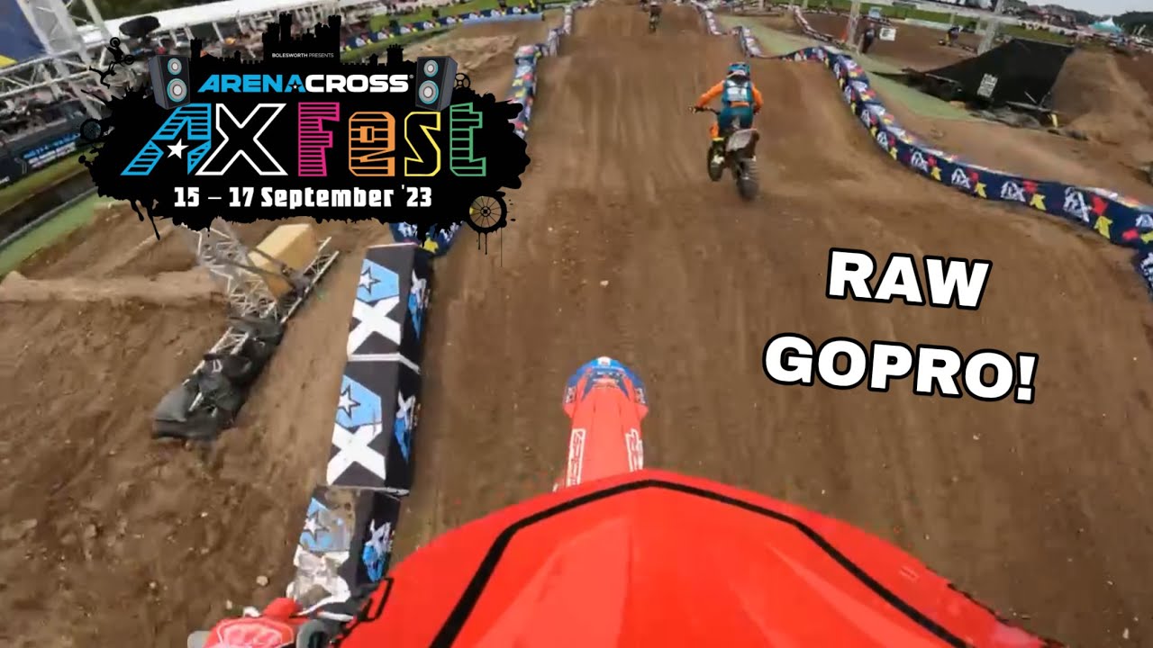 Little John Dominates 65cc Supercross Race! Raw Gopro