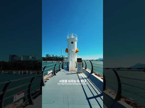 강서구 서포터즈5기 엘레강서 🌊명지 신전항입니다.#shorts #명지 #부산로컬맛집 #부산여행 #윤슬 #등대 #신전항