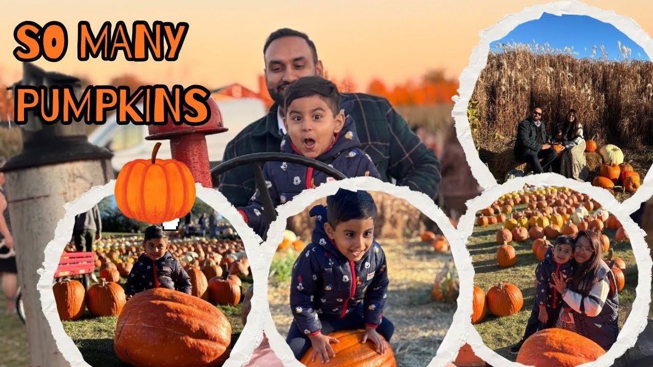 Falling in Love with fall🍂The Cutest Fall Memories | Family Vlog + Pumpkin Patch Day