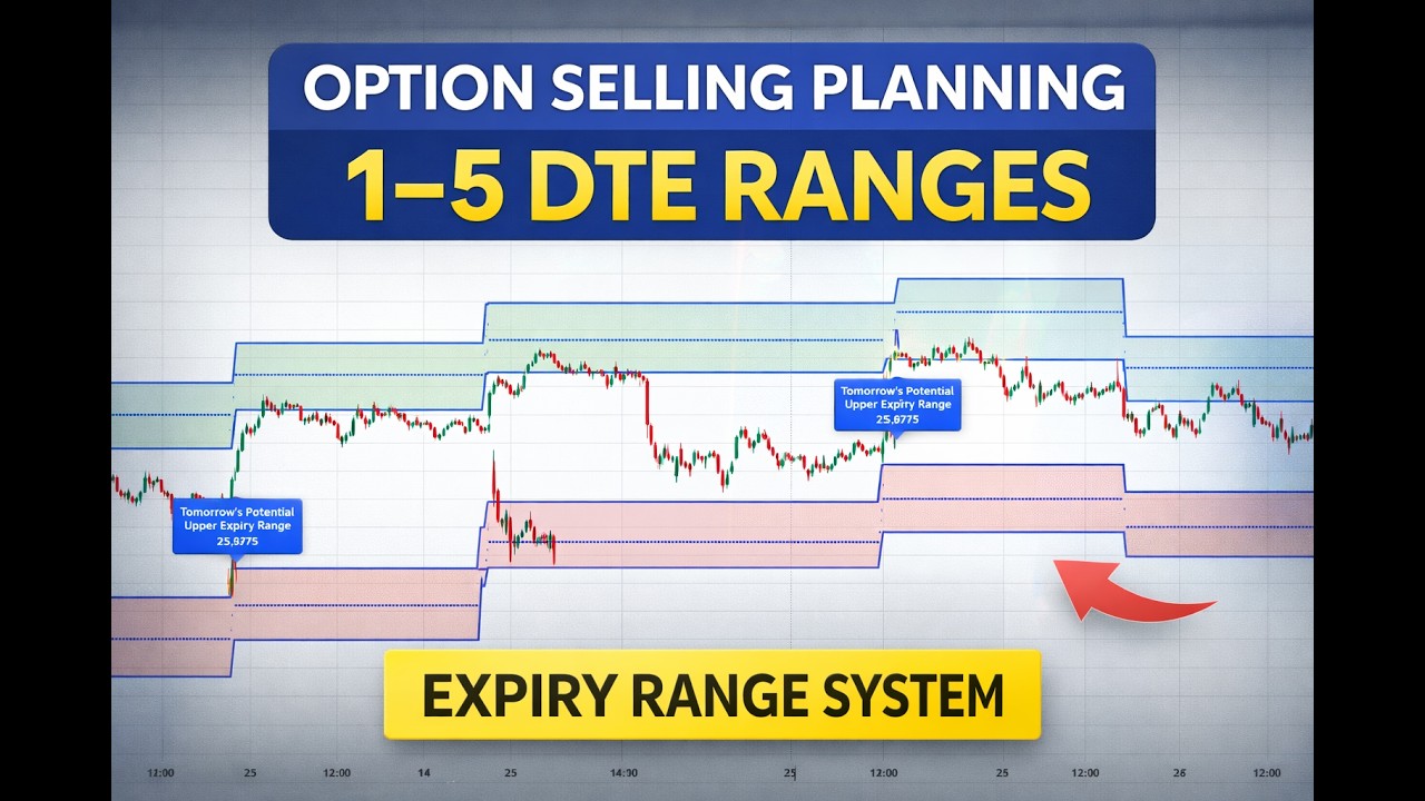 0DTE & 1-5 DTE Expiry Range System | Option Selling के लिए Range कैसे ...