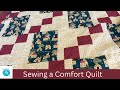 Sewing a Comfort Quilt, A Little Quilt History