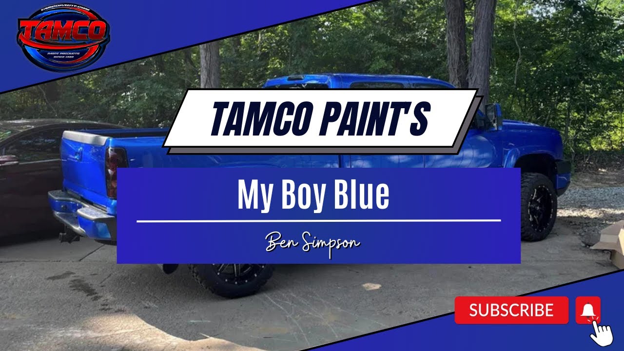 Tamco Paint's Custom Color - My Boy Blue painted by Ben Simpson