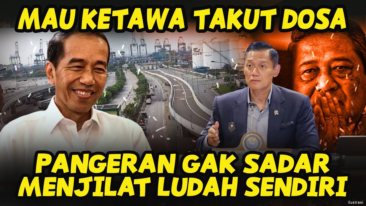 BIKIN MALU😄AHY KENA “SENJ4TA MAKAN TUAN”. PAK JOKOWI ASLI “NGAKAK” NONTON INI !