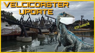 VELOCICOASTER TRACK PIECES INSTALLED - Update #9 - 6.7.20