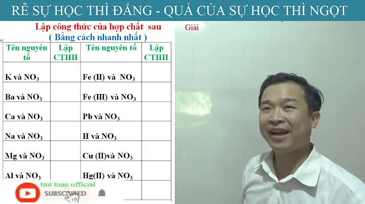 Các công thức tính nhanh hóa cấp 3 năm 2024