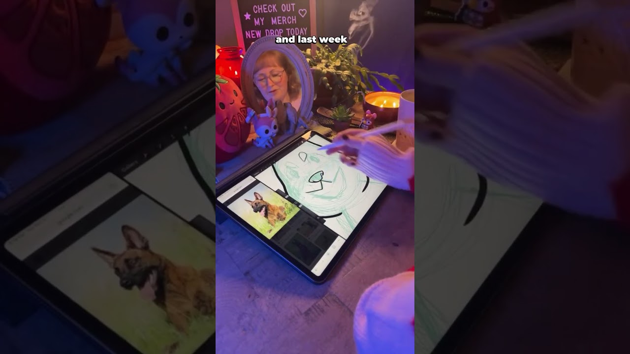 ✏️drawing pets as ACNH villagers 