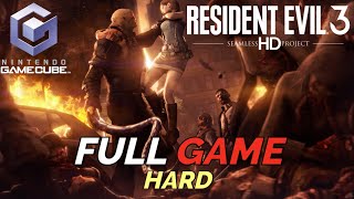 Resident Evil 3: Nemesis Hard Nintendo Game Cube Definitive HD Texture Mod Longplay