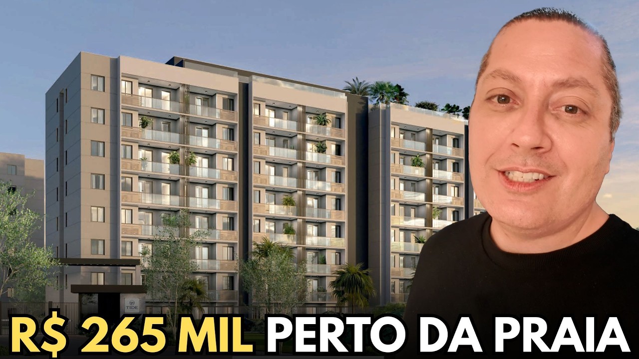 Conheça o TIDE RESIDENCIAL um projeto econômico perto da praia do Recreio (Parcelas de R$ 450,00)