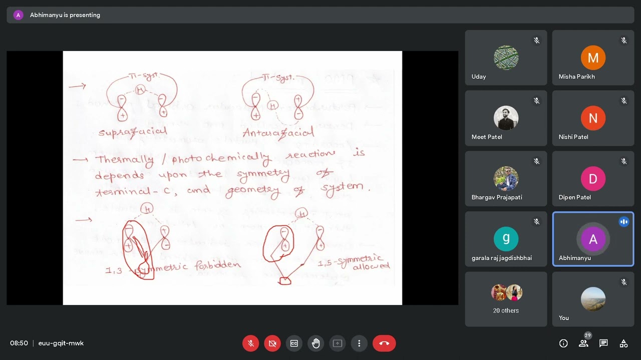 MSc sem 3   Organic chemistry - PCR & Conformational analysis by J.J.Maru