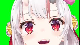 Hololive - Nakiri Ayames Yo dayo! (Green Screen template)