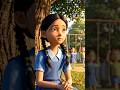 Dupatte Ka Jhoola 😢💔… Jo Ban Gaya Zindagi Ka Sahara ❤️ । #3danimation #viral #shorts #shortsfeed