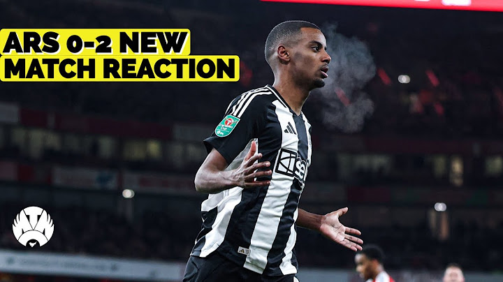 UNBELIEVABLE! So Close To Wembley!! Arsenal 0-2 Newcastle