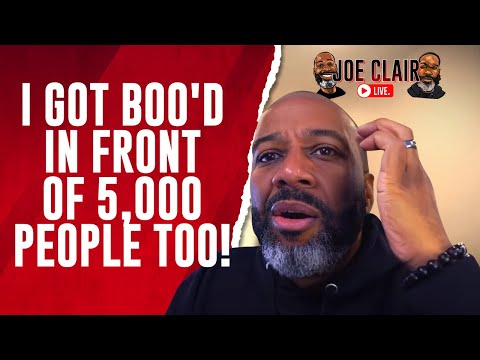 I Got Boo'd in front of 5,000 People too!