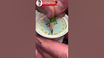 How to fix LED lights with a pencil is an idea you would never think of🇬🇧🇲🇫🇺🇸💯✅😉💪💡💡