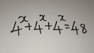 Exponential Equation | Olympiad Mathematics Trick 