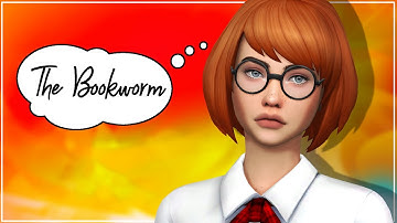 BOOKWORM | THE SIMS 4 | Create a Sim + CC list and sim download