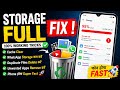 📱 Mobile Storage Full Problem Fix! 🚀 how to fix storage full problem