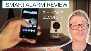 Do-It-Yourself (DIY) SECURITY SYSTEM - ISMARTALARM Demo & Review Ismartalarm Iphone Controlled Intelligent Home Security Systems