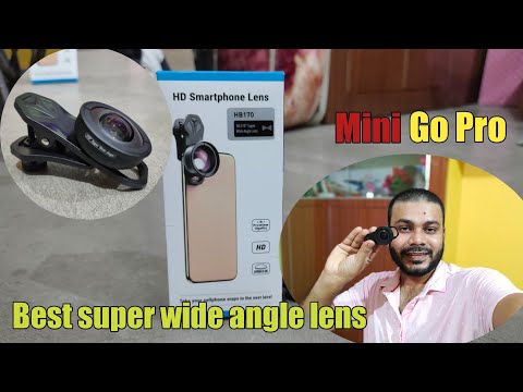 Best Super wide angle lense for phone review | Mini Go Pro | Shahi Vlogs
