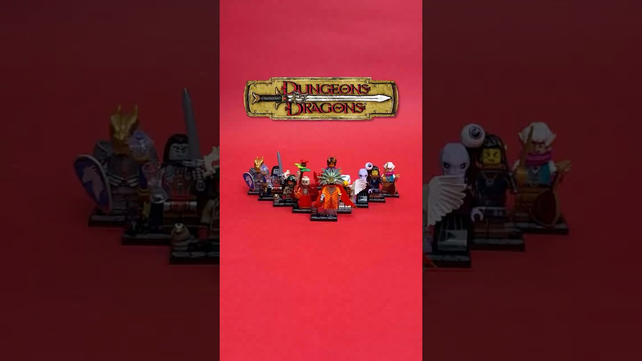 COSTRUISCO TUTTI I PERSONAGGI LEGO X DnD