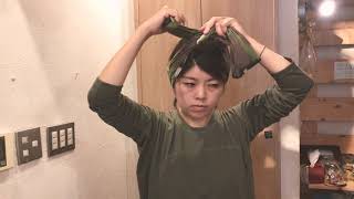 頭にも手ぬぐいを 大人気のchaoras チャオラス のスポーツ手ぬぐいのアレンジ方法 とーるブログ