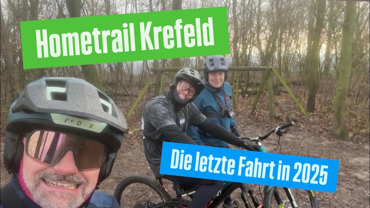 Zum Ende des Jahres 2025 nochmal auf den Hometrail Krefeld. @Wankum112 @lassewilhelm7827 @DJI 