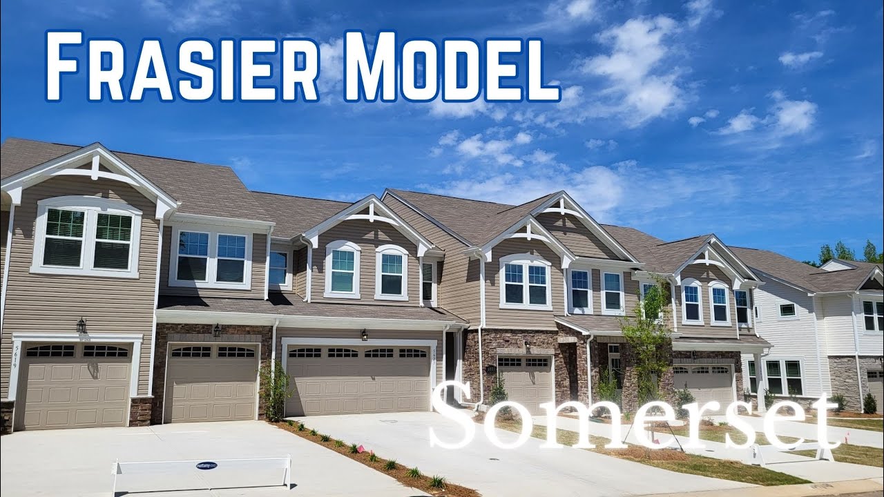 🙃New community of townhomes Somerset Mattamy Homes Frasier model