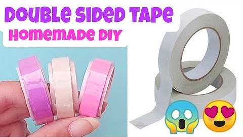 Homemade Double sided tape | How to make Double sided tape at home easy | DIY Double tape at home