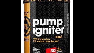 Pump Igniter Black Pre- Workout Review screenshot 3