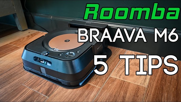 This is a picture of my hack I did on my Braava Jet m6. Previous post about  thresholds hack. Will post a link to previous chat. : r/roomba